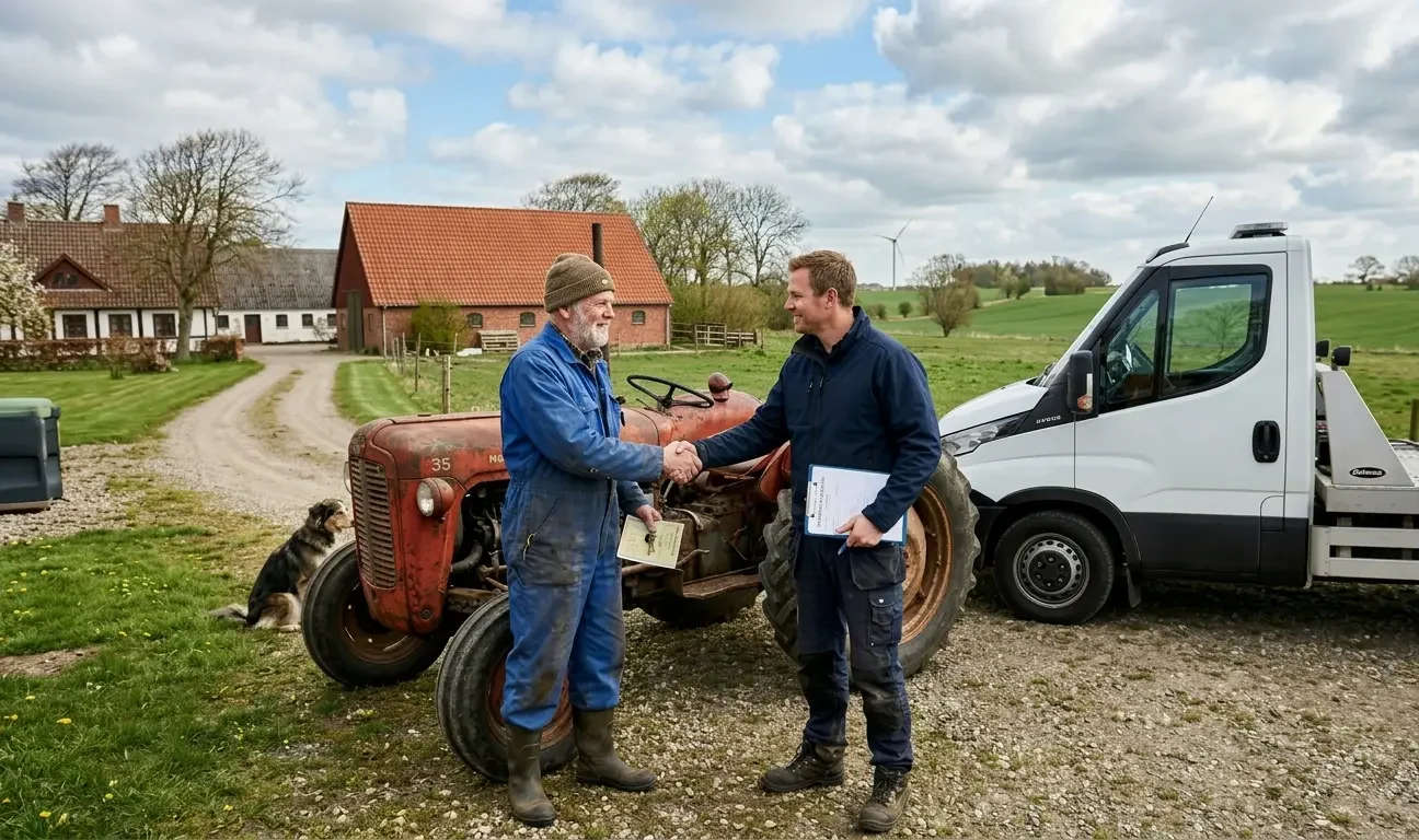 Skrot din traktor