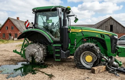 sælg defekt traktor