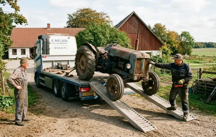 traktor afhentning